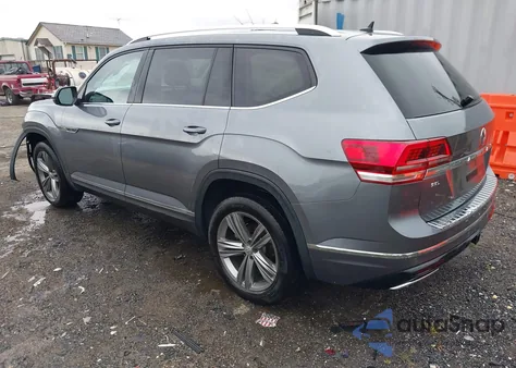 2019 Volkswagen Atlas 3.6L V6 Sel R-Line z USA, uszkodzony, nr VIN 1V2RR2CA3KC620399